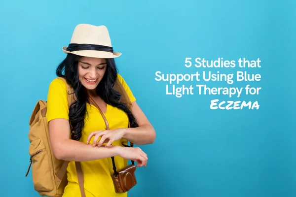 5 studies that support using blue light for eczema 600x400 1