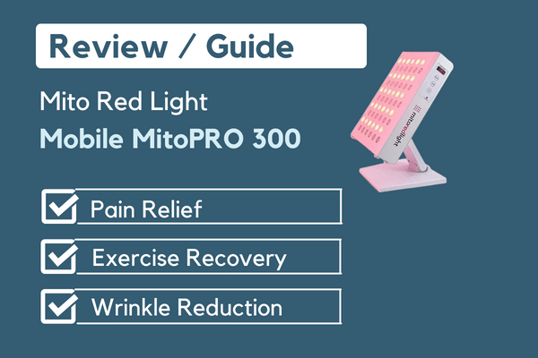 Is the MitoPRO 300 the Best Red Light Therapy for Wrinkles?