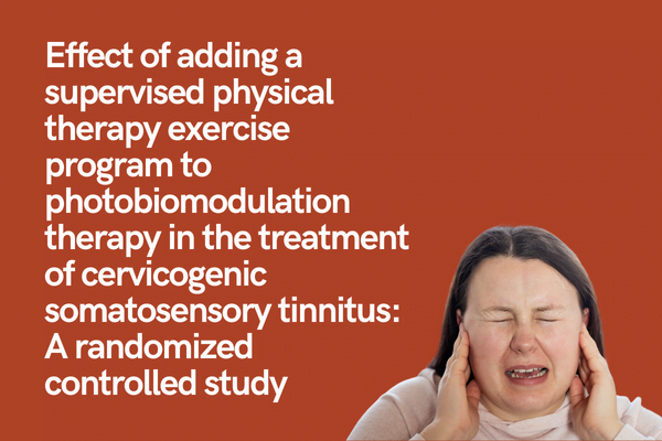Study the effect of photobiomodulation on tinnitus