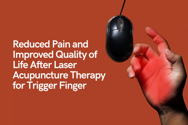 Study reduced pain trigger finger