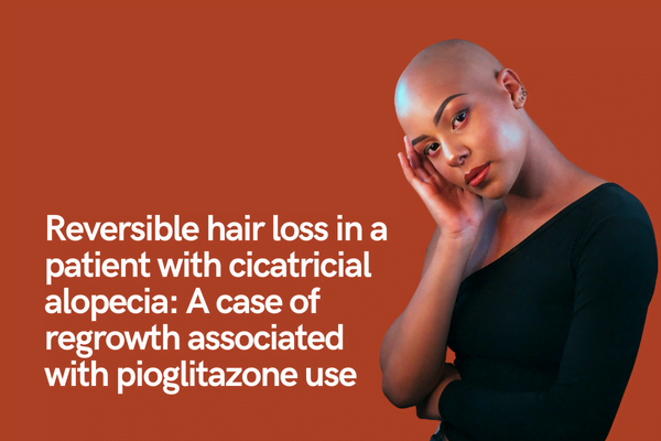 Study reversible hair loss in female
