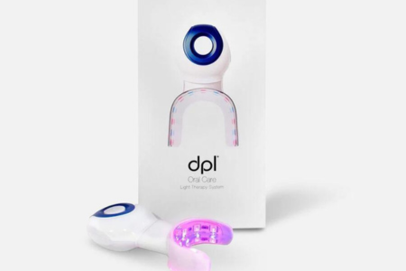DPL oral red and blue light therapy